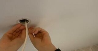 Установка люстры в Троицке в октябре