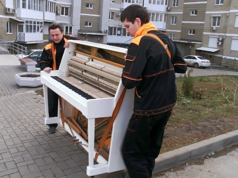 Перевозка пианино и рояля в Троицке — цена от 825 руб., грузчики, упаковка — Мастер24
